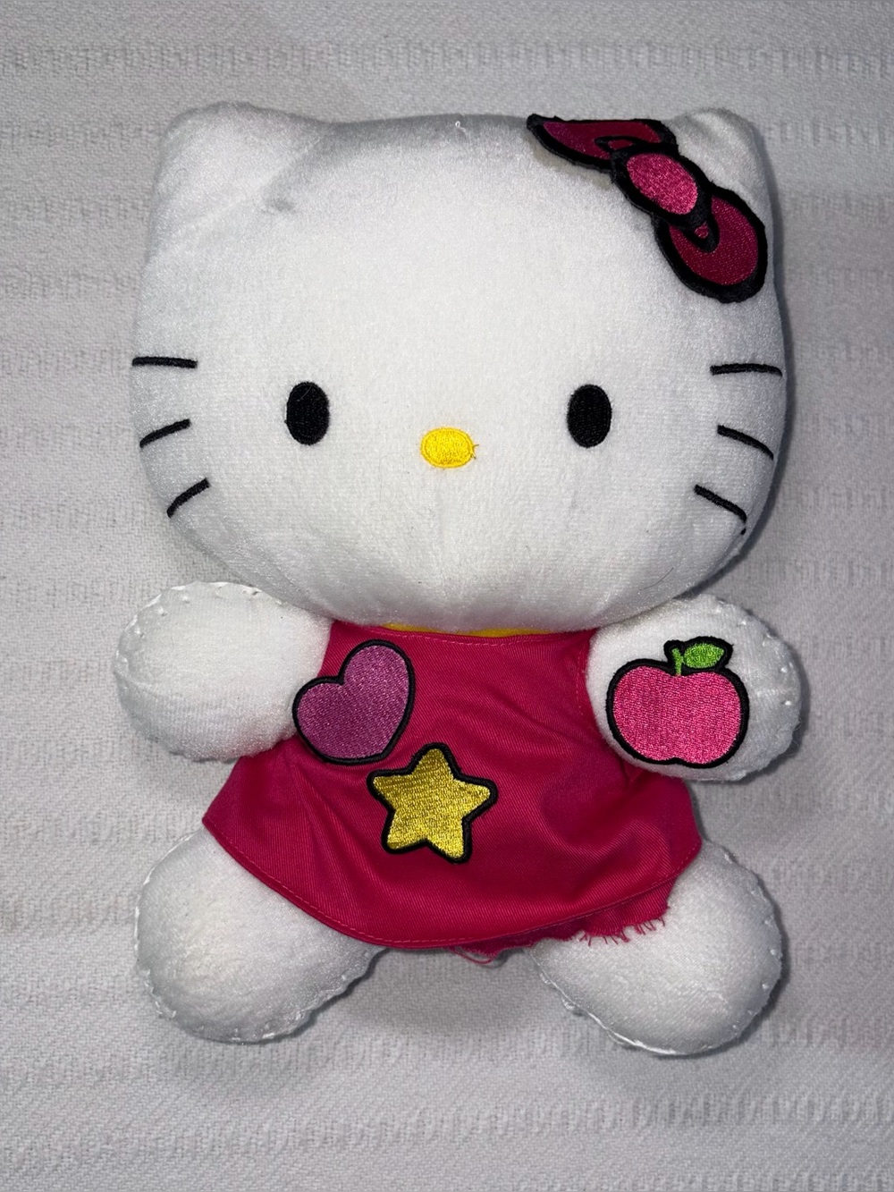 Hello Kitty Sanrio Stuffed Cat Animal Toy Plush 2013 13” Small - Picture 1 of 5